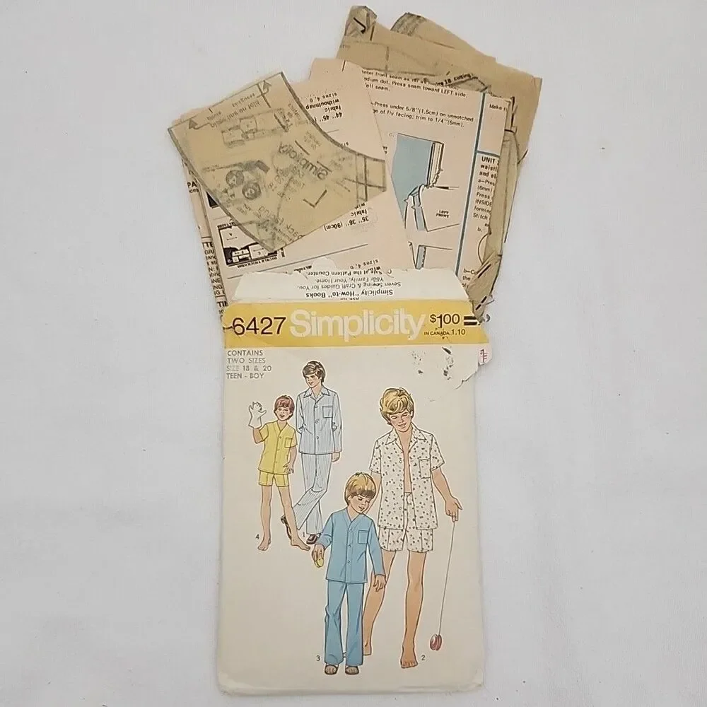 Sewing Pattern 6 SIMPLICITY (5998, 7071, 9942, 6427, 8387, 6278) 1 McCall's 3479